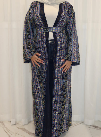 Ava Woven Abaya - AW26