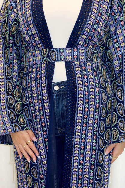 Ava Woven Abaya - AW26