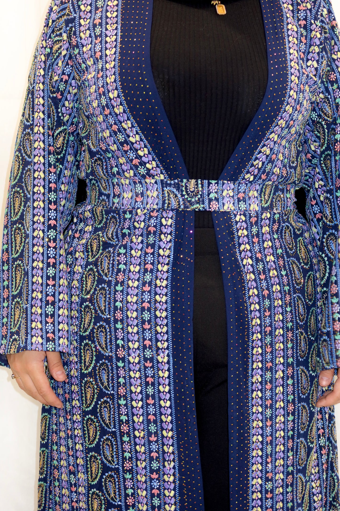 Ava Woven Abaya - AW26