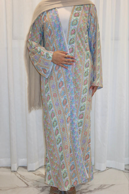 Ava Woven Abaya - AW26