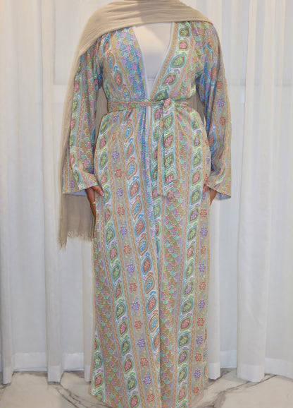 Ava Woven Abaya - AW26