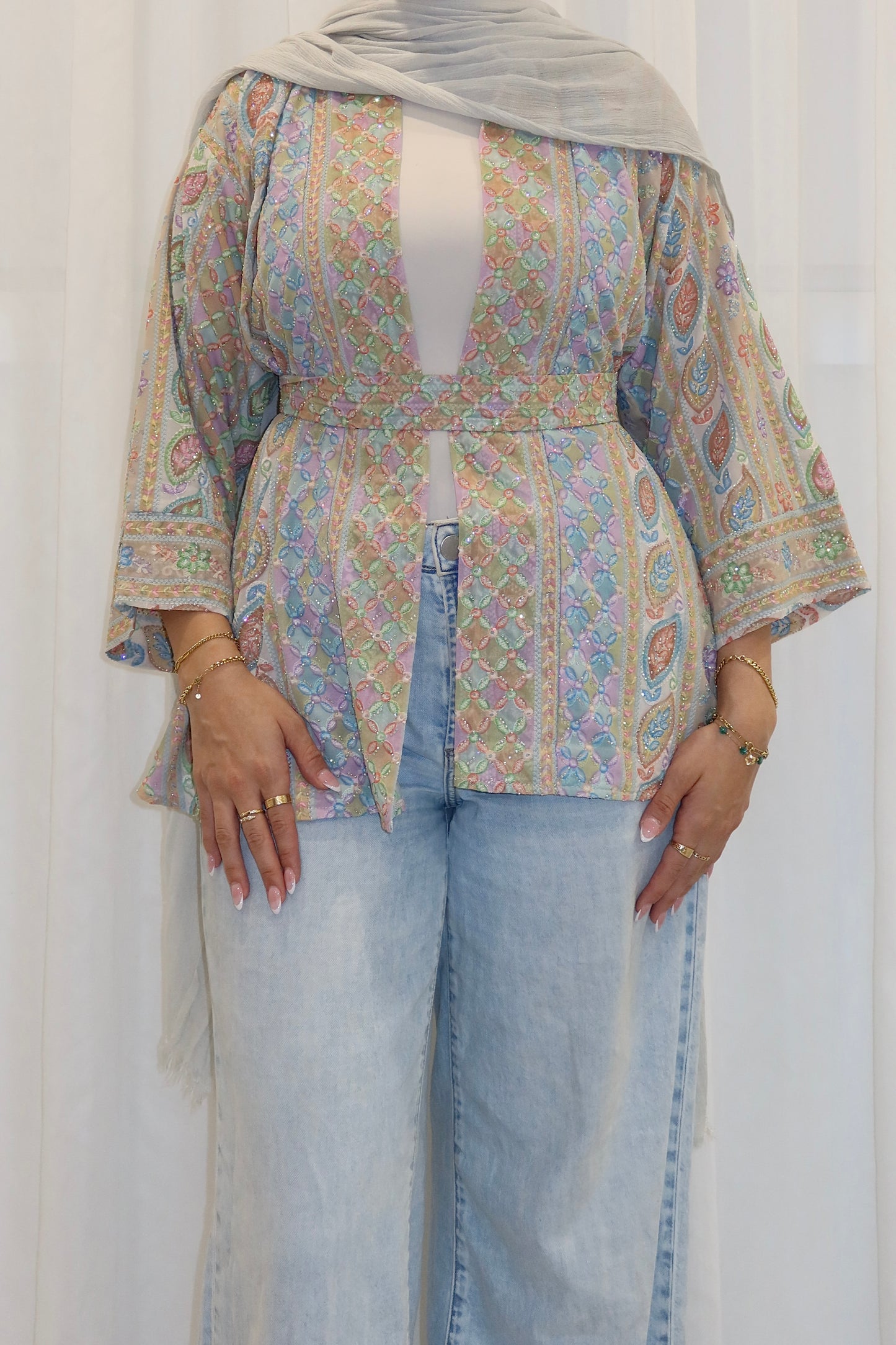 Ava Woven Wrap Top - AW26