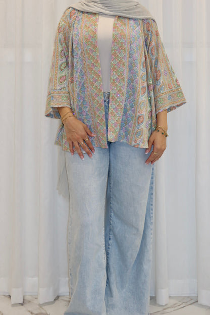 Ava Woven Wrap Top - AW26