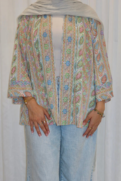 Ava Woven Wrap Top - AW26