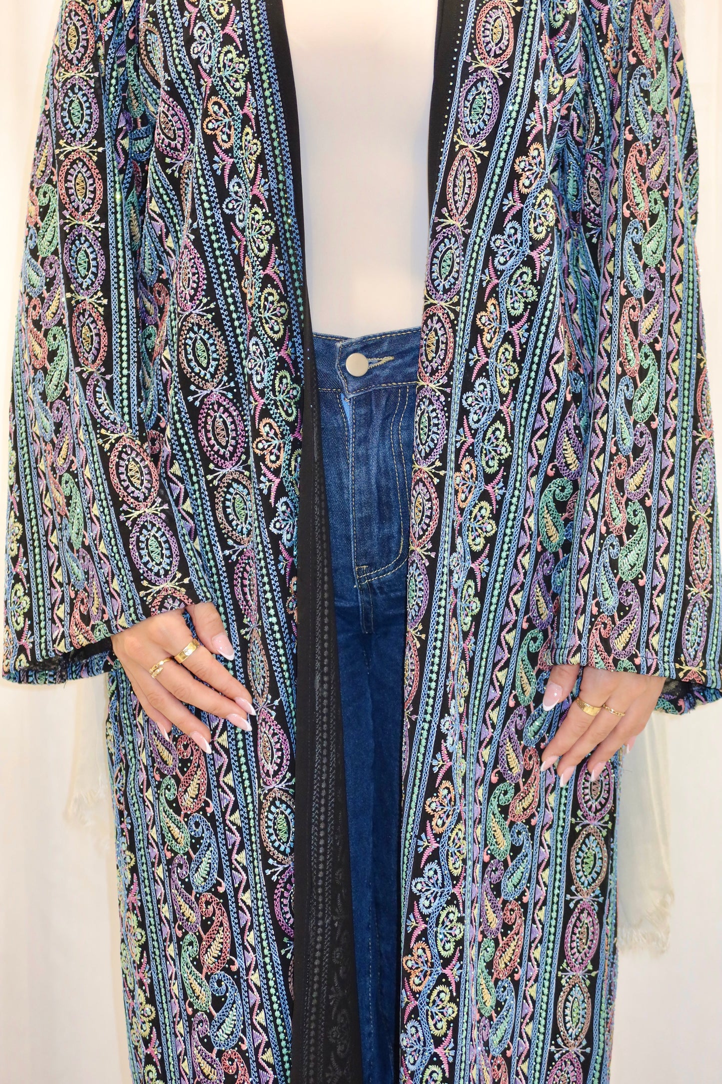 Ava Woven Abaya - AW26