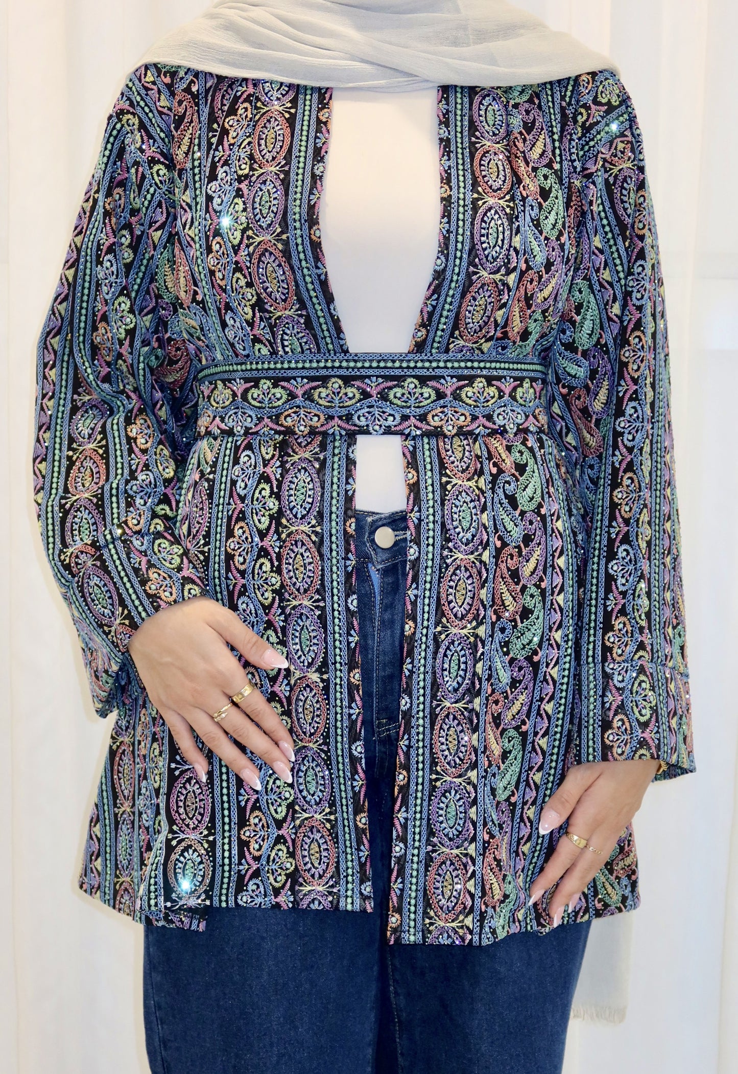Ava Woven Wrap Top - AW26