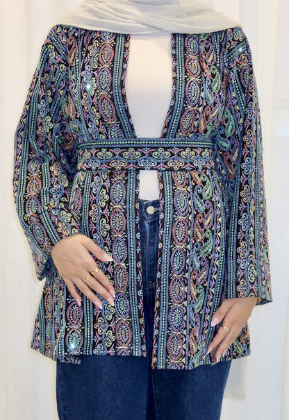 Ava Woven Wrap Top - AW26