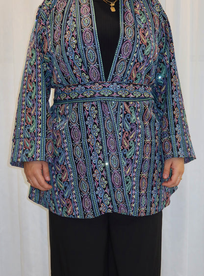 Ava Woven Wrap Top - AW26