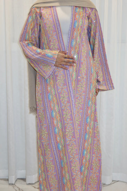 Ava Woven Abaya - AW26