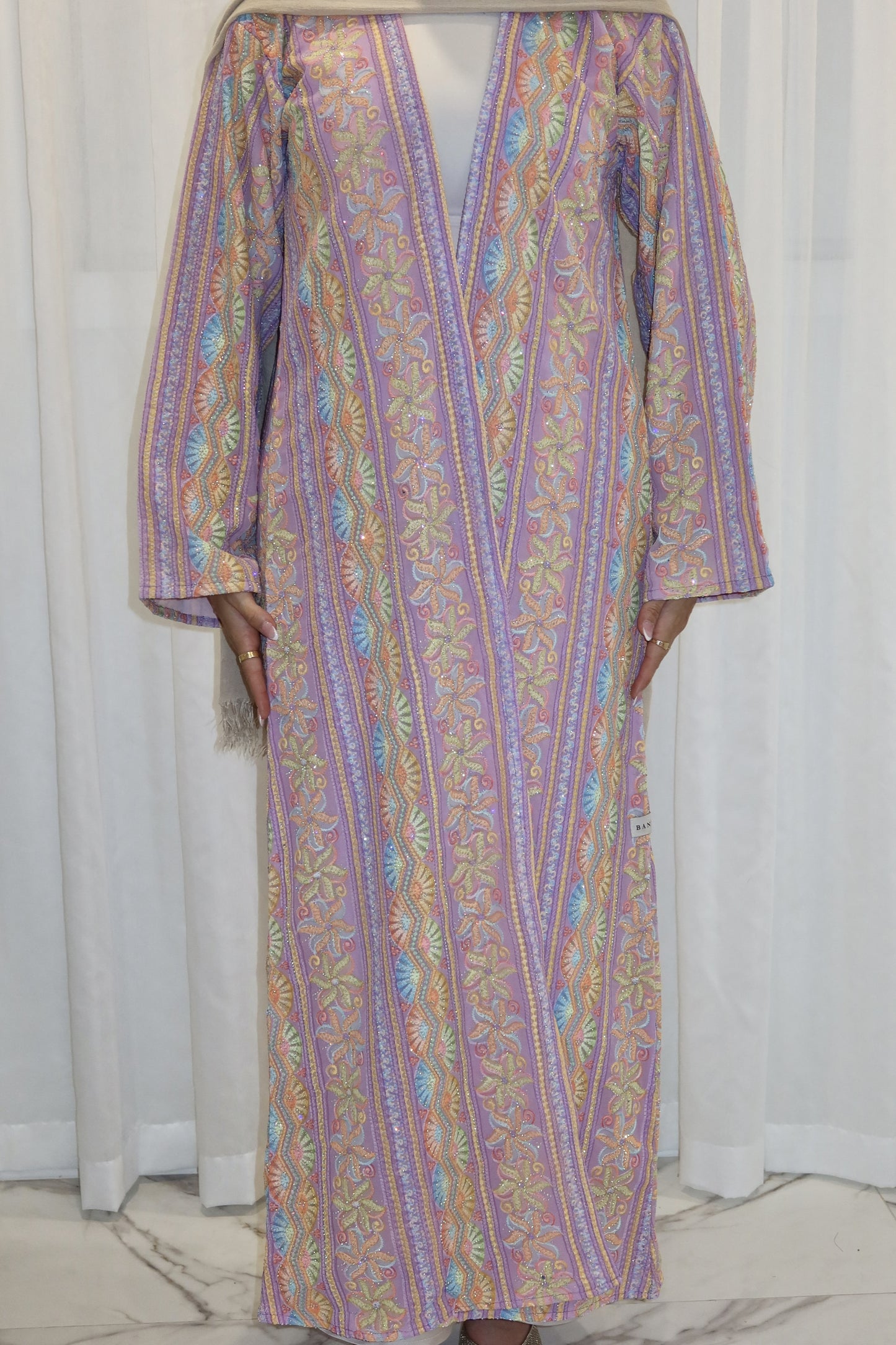 Ava Woven Abaya - AW26
