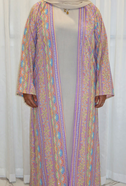 Ava Woven Abaya - AW26