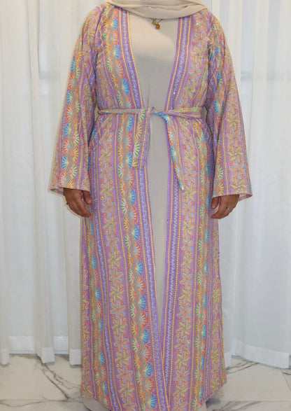 Ava Woven Abaya - AW26