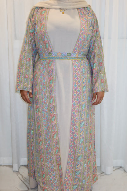 Ava Woven Abaya - AW26