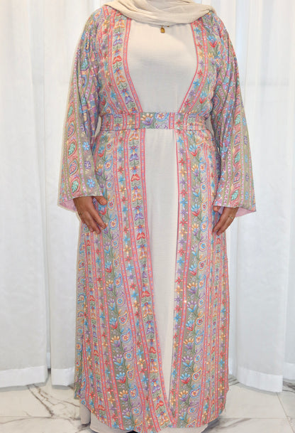Ava Woven Abaya - AW26