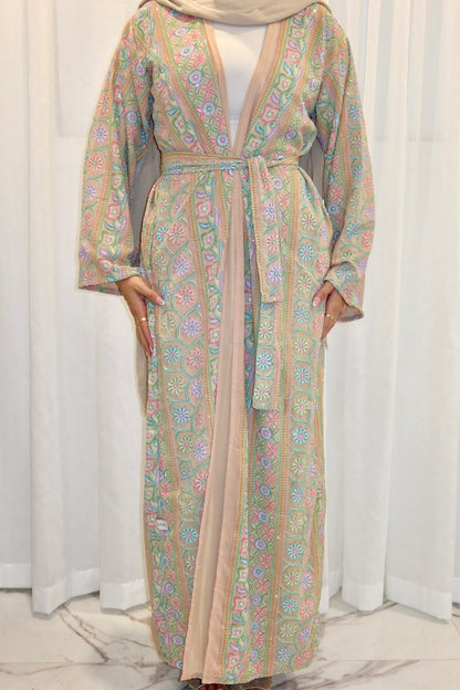 Ava Woven Abaya - AW26